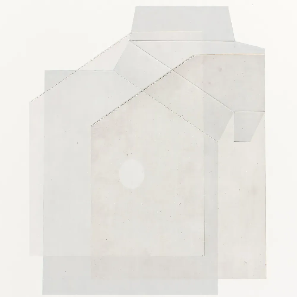 Box II Wall Art - Grey, Walnut