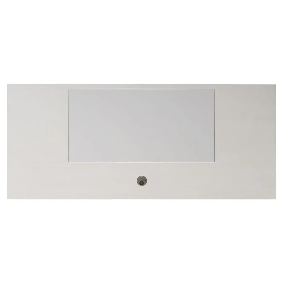 Bradenton Executive Desk - White, Mahogany