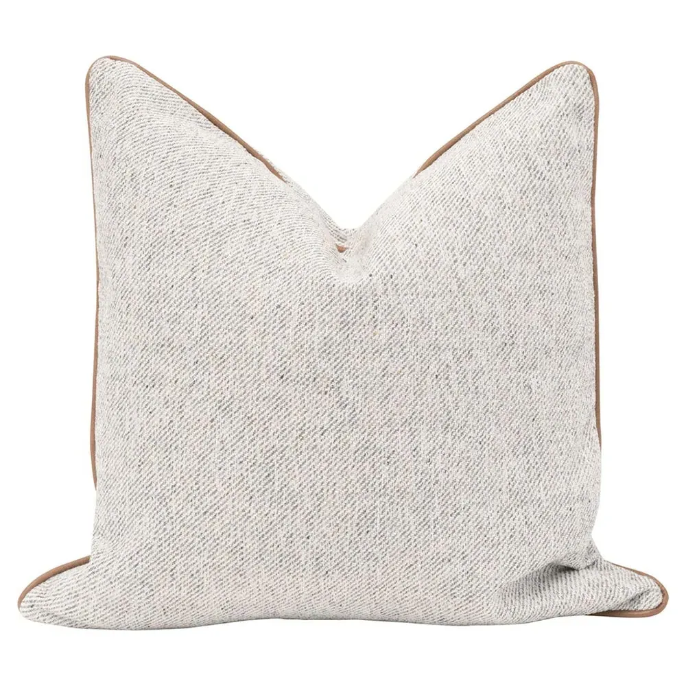 Bradley Throw Pillows Set of 2 - Grey, Fabric image