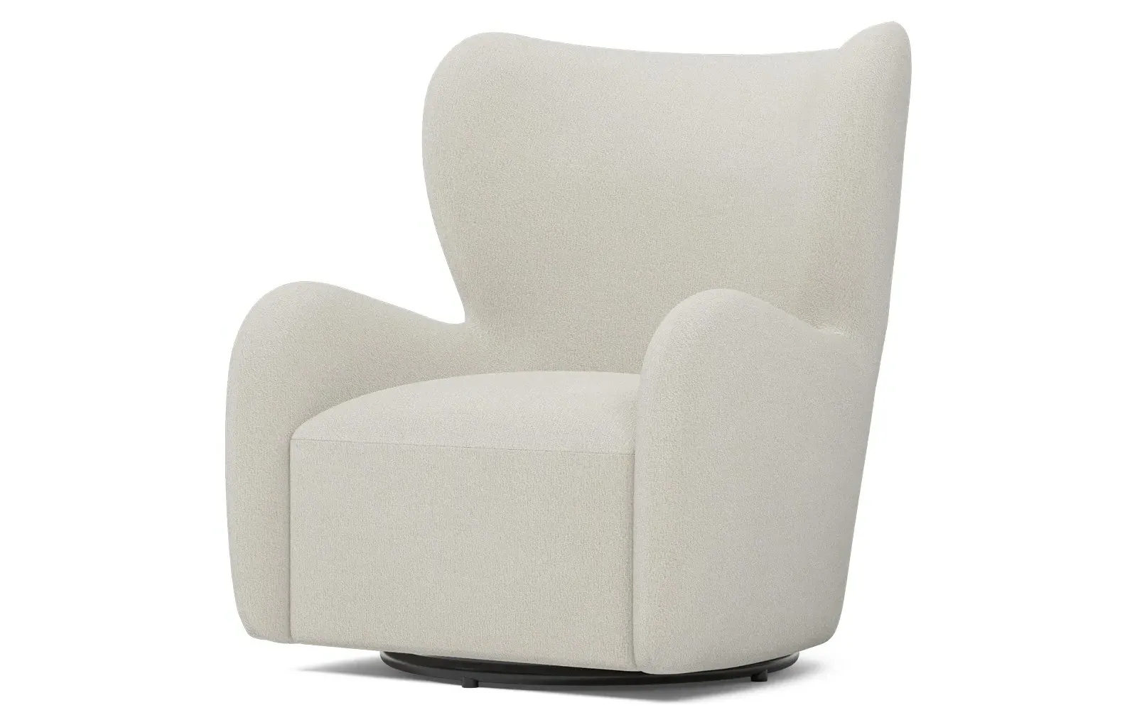 Bradlie Swivel Chair - Grey Pearl