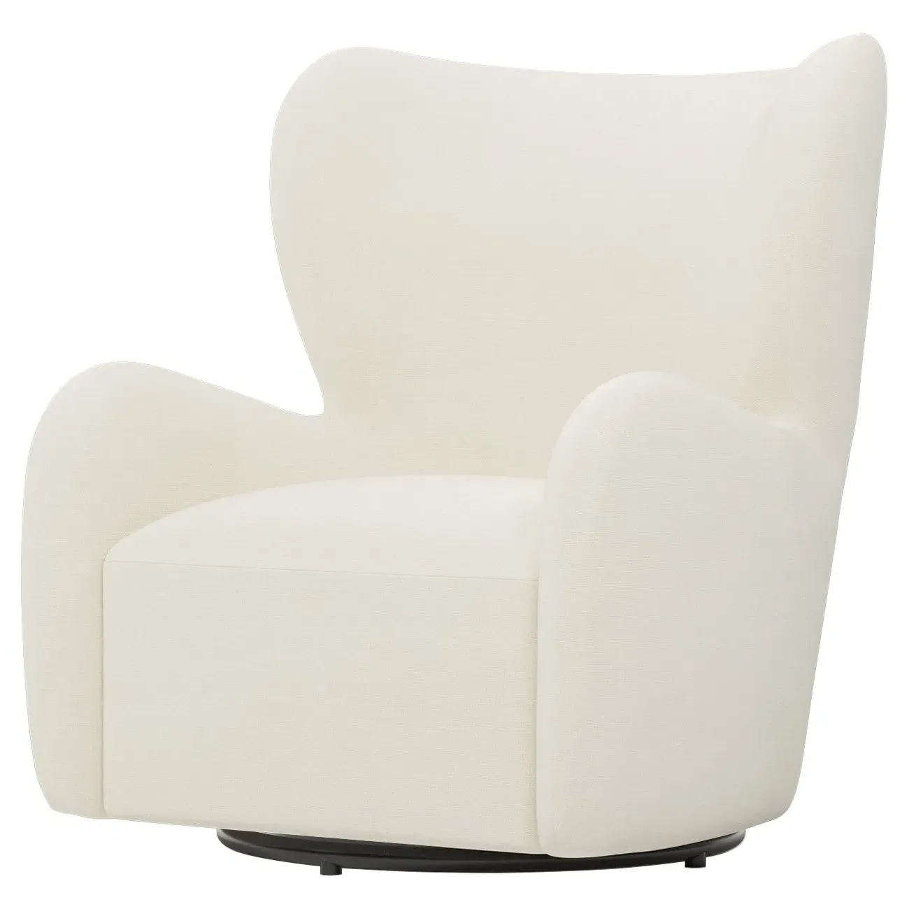 Bradlie Swivel Chair - Marshmallow
