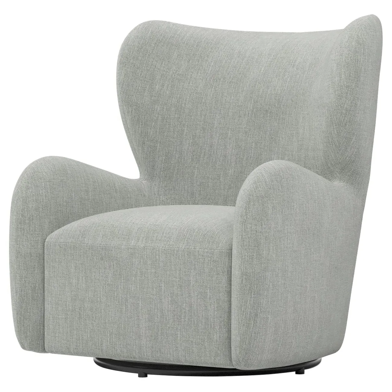 Bradlie Swivel Chair - Sea Spray