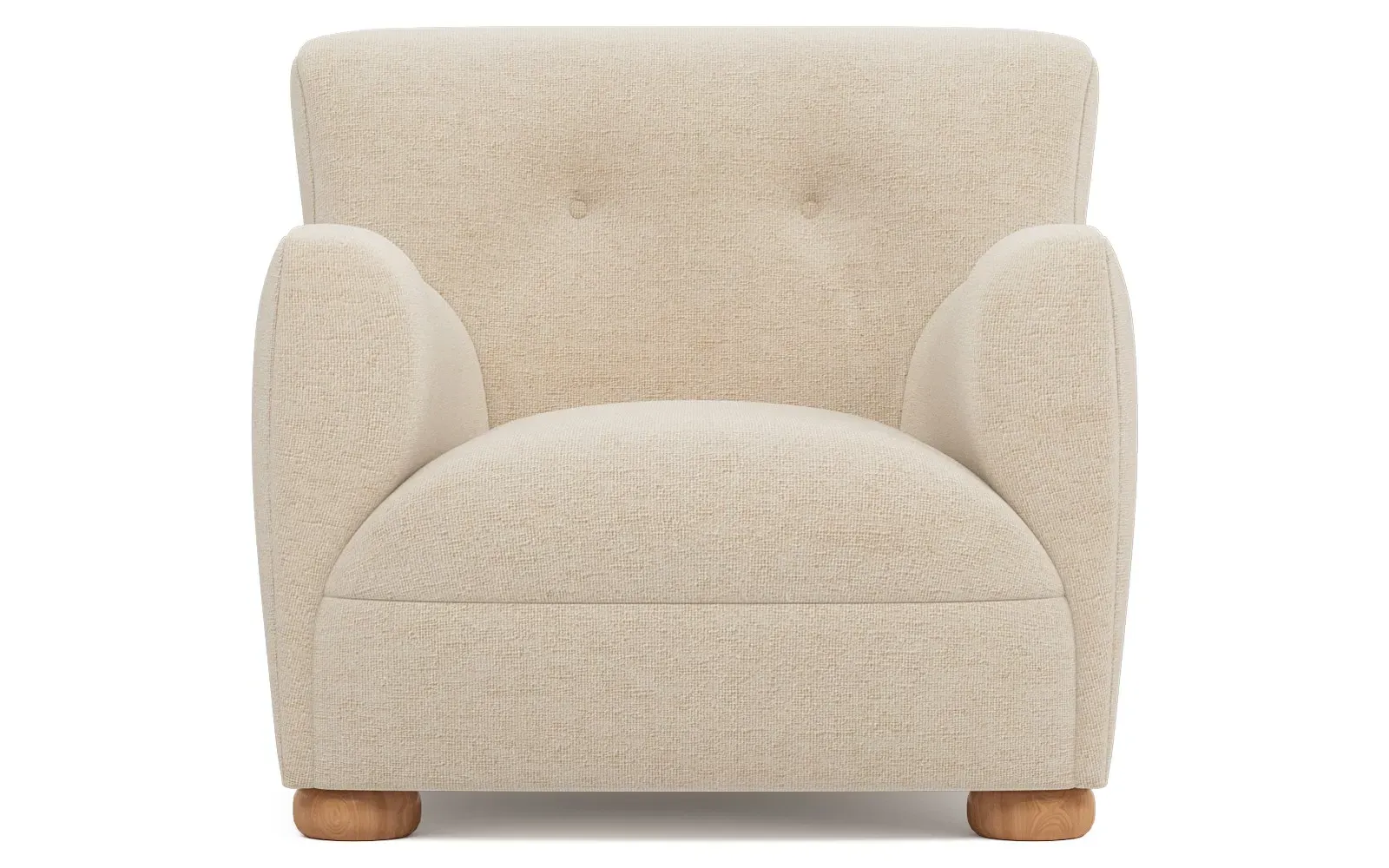 Braemar Chair - Gingerbread, Performance Velvet