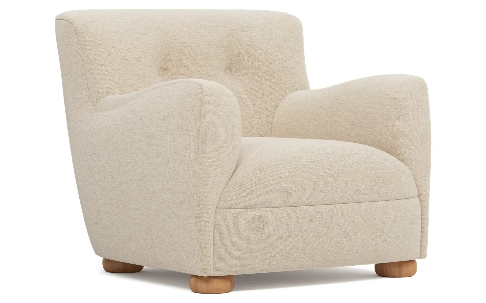 Braemar Chair - Twilight Blue, Performance Velvet