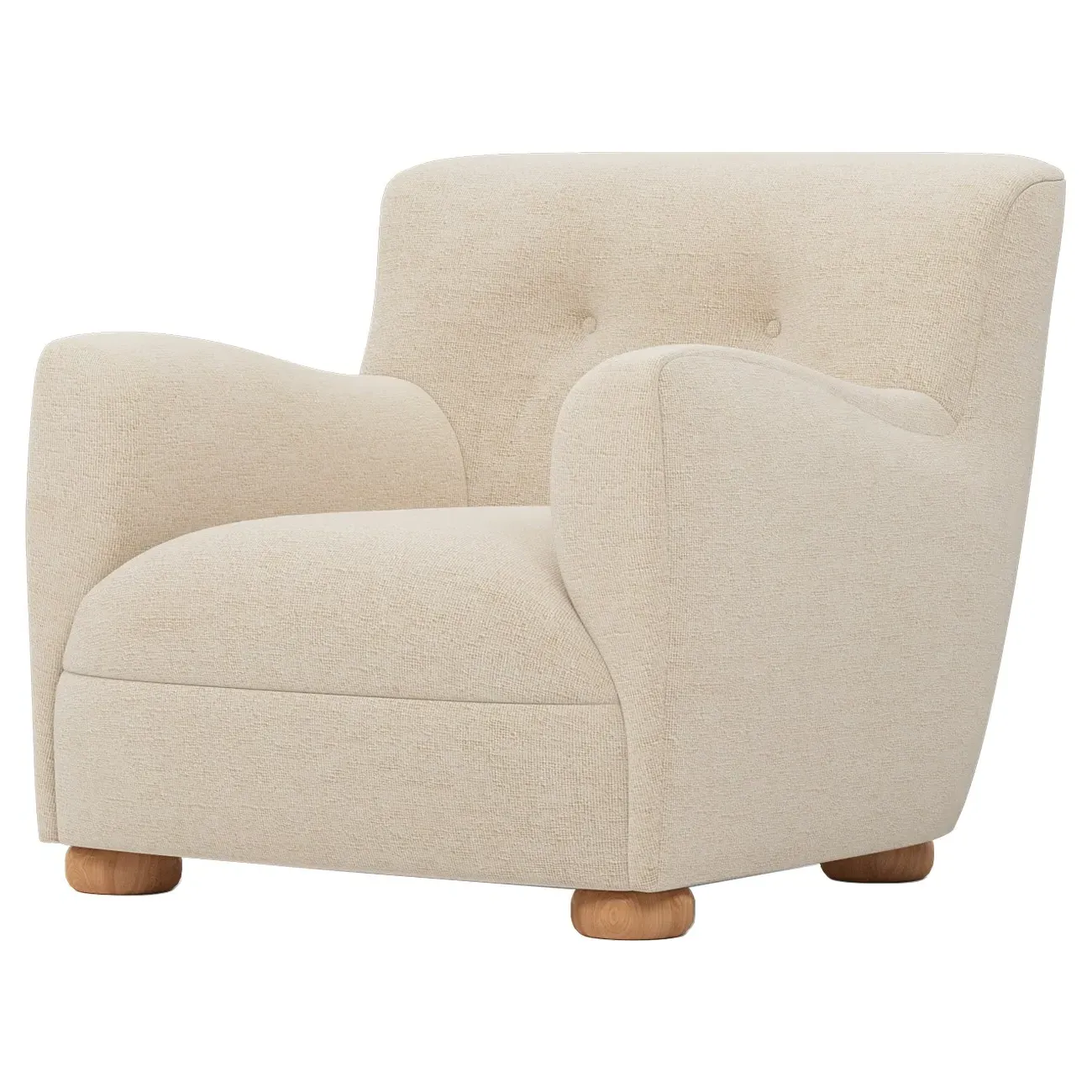 Braemar Performance Chair - Parchment