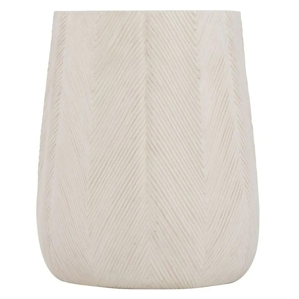Brandon Outdoor Side Table - Ivory, Stonecast image