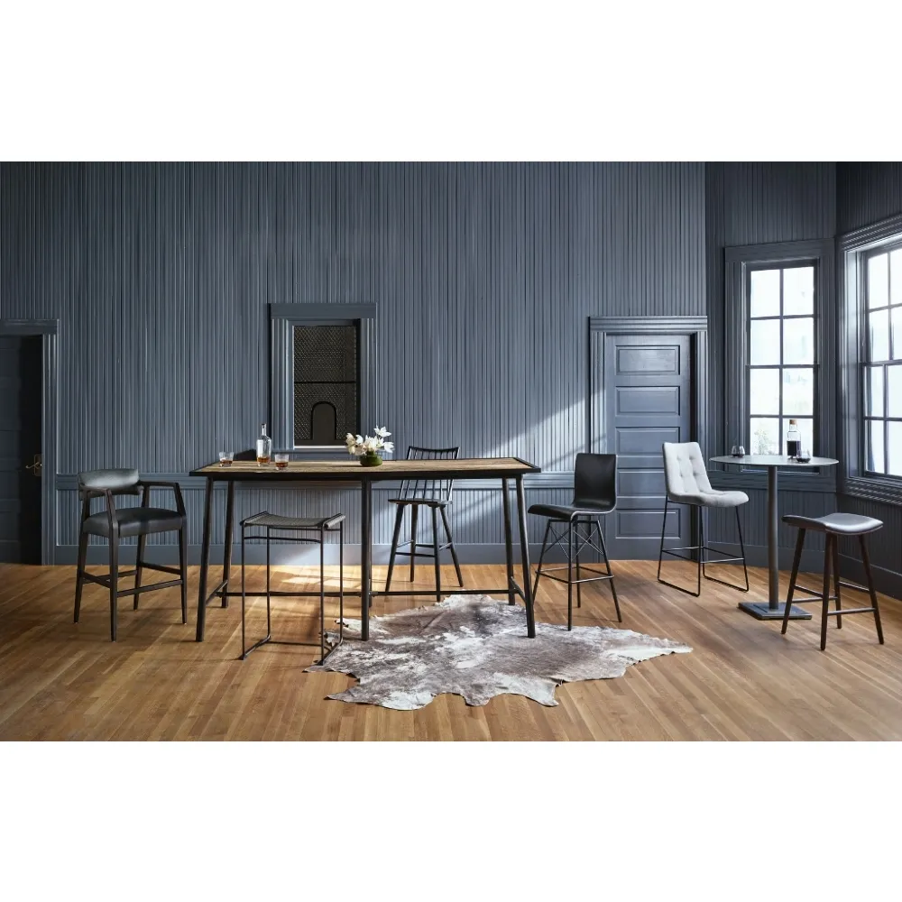 Brantley 5x7 Rug - Dark Brown, Cowhide