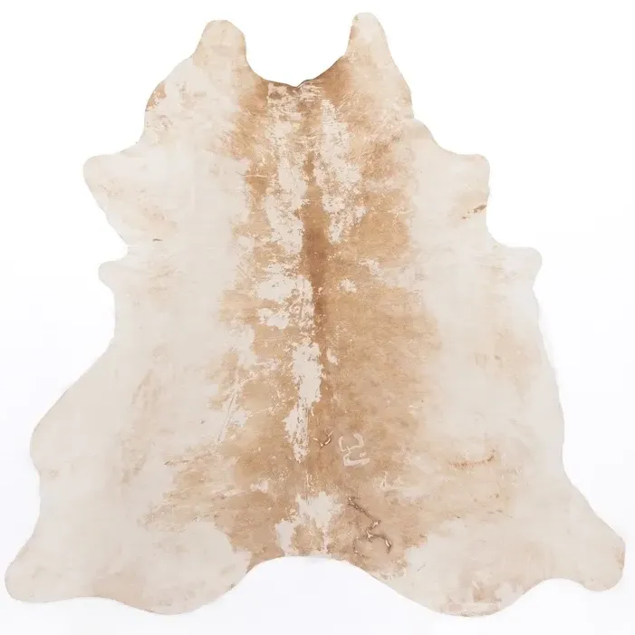 Brantley 5x7 Rug - Natural Brown, Cowhide