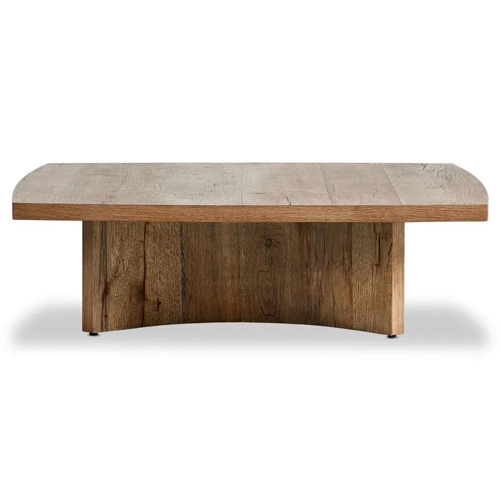 Braxton Square Coffee Table - Brown, Oak