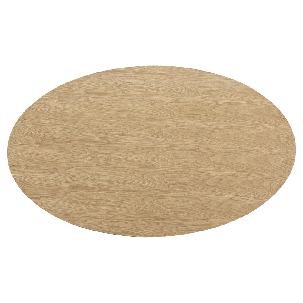 Braydon Oval Dining Table - Natural Brown, Oak