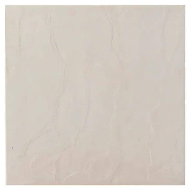 Breakwater Square Side Table - White, Metal