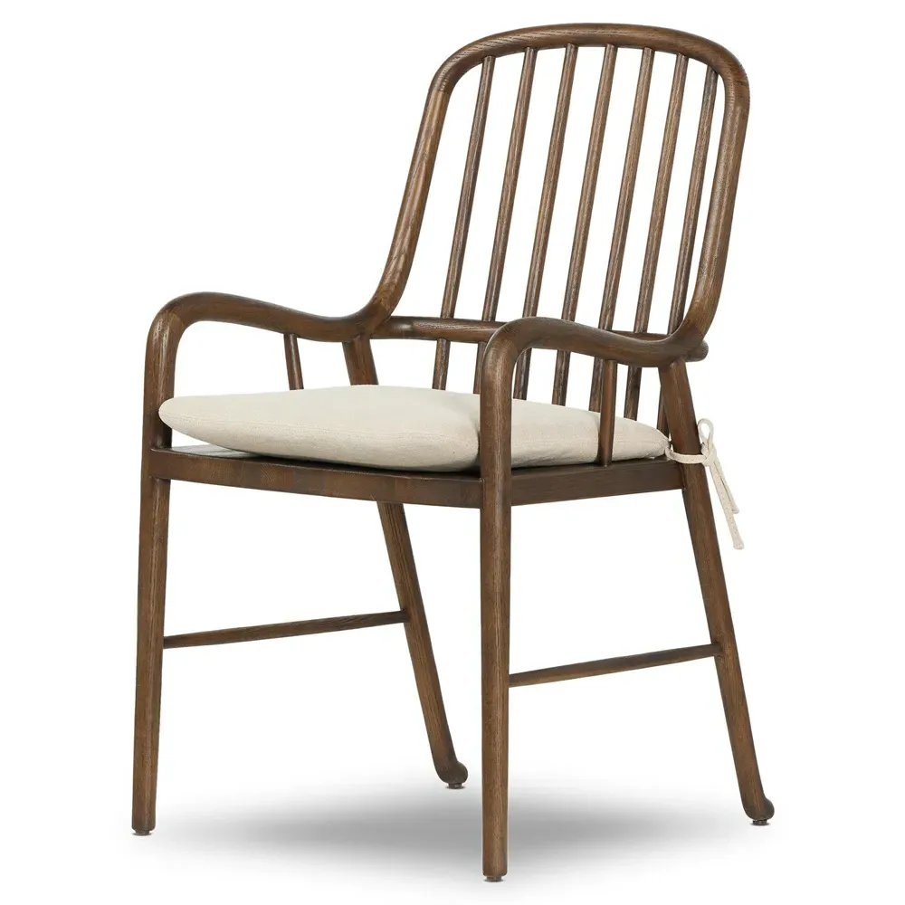 Brenna Dining Arm Chair - Broadway Dune, Linen