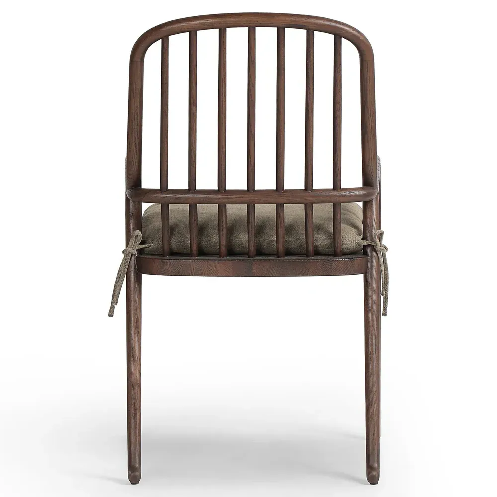 Brenna Dining Arm Chair - Broadway Olive, Linen