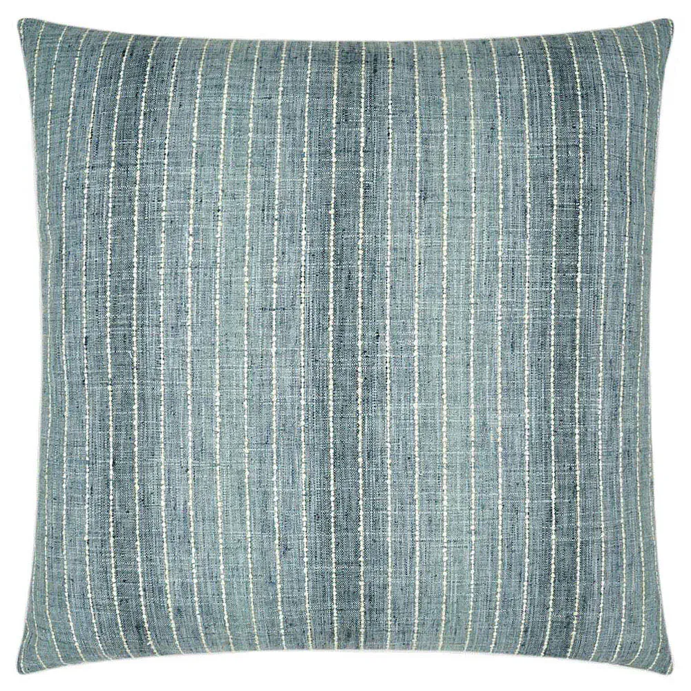Brent Striped Throw Pillow - Blue, Polyester image