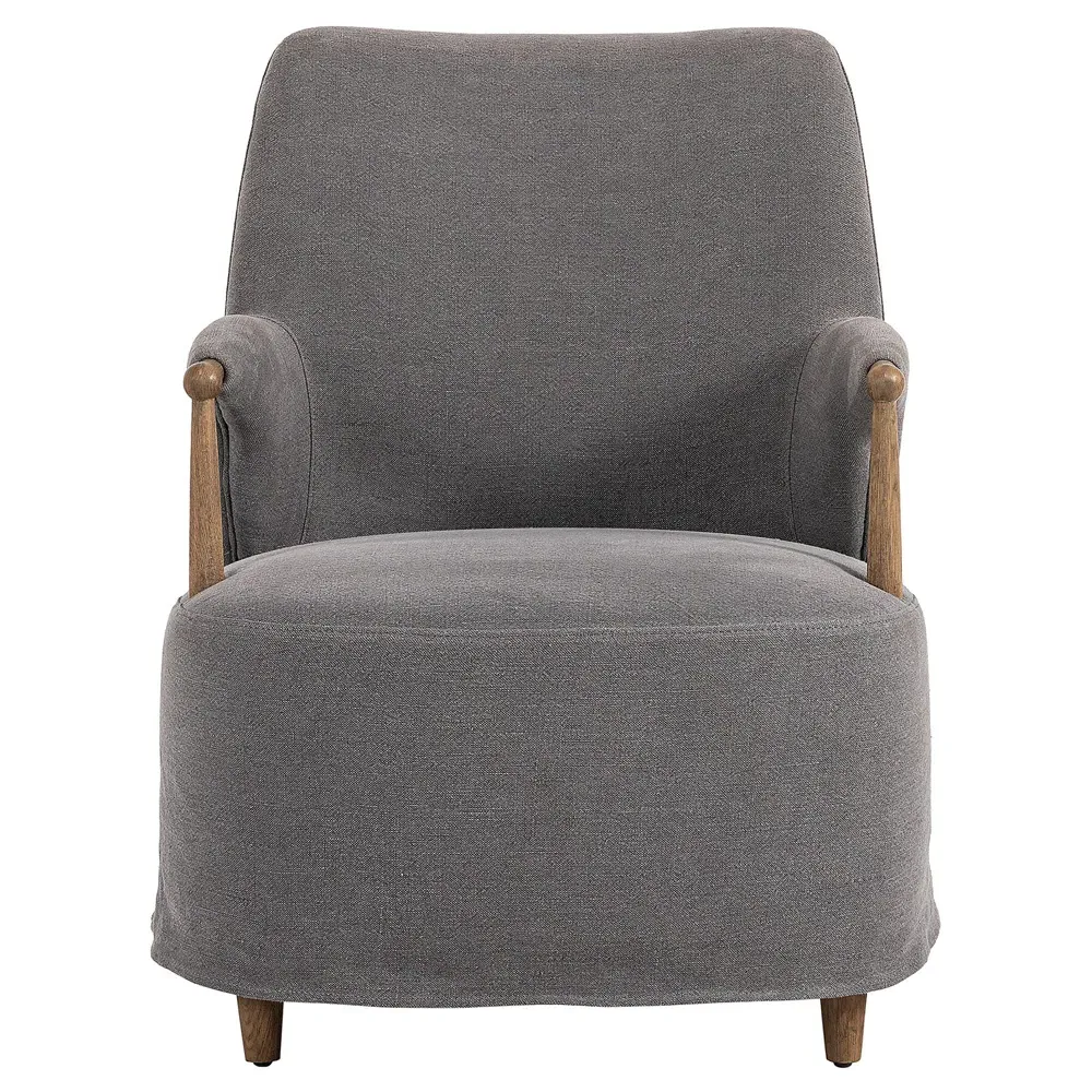Brently Chair - Broadway Denim, Linen