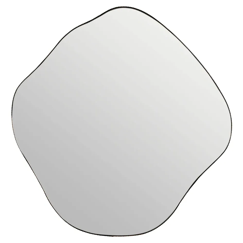 Brianna Wall Mounted Mirror - Gold, Metal image