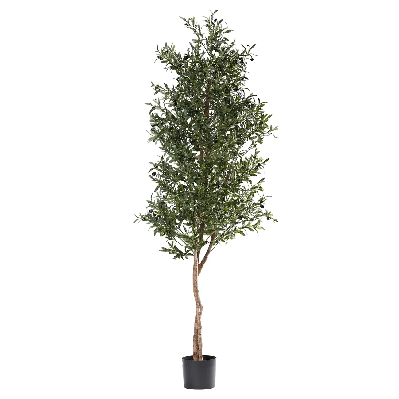 Bridger Faux Olive Potted Tree - Green image