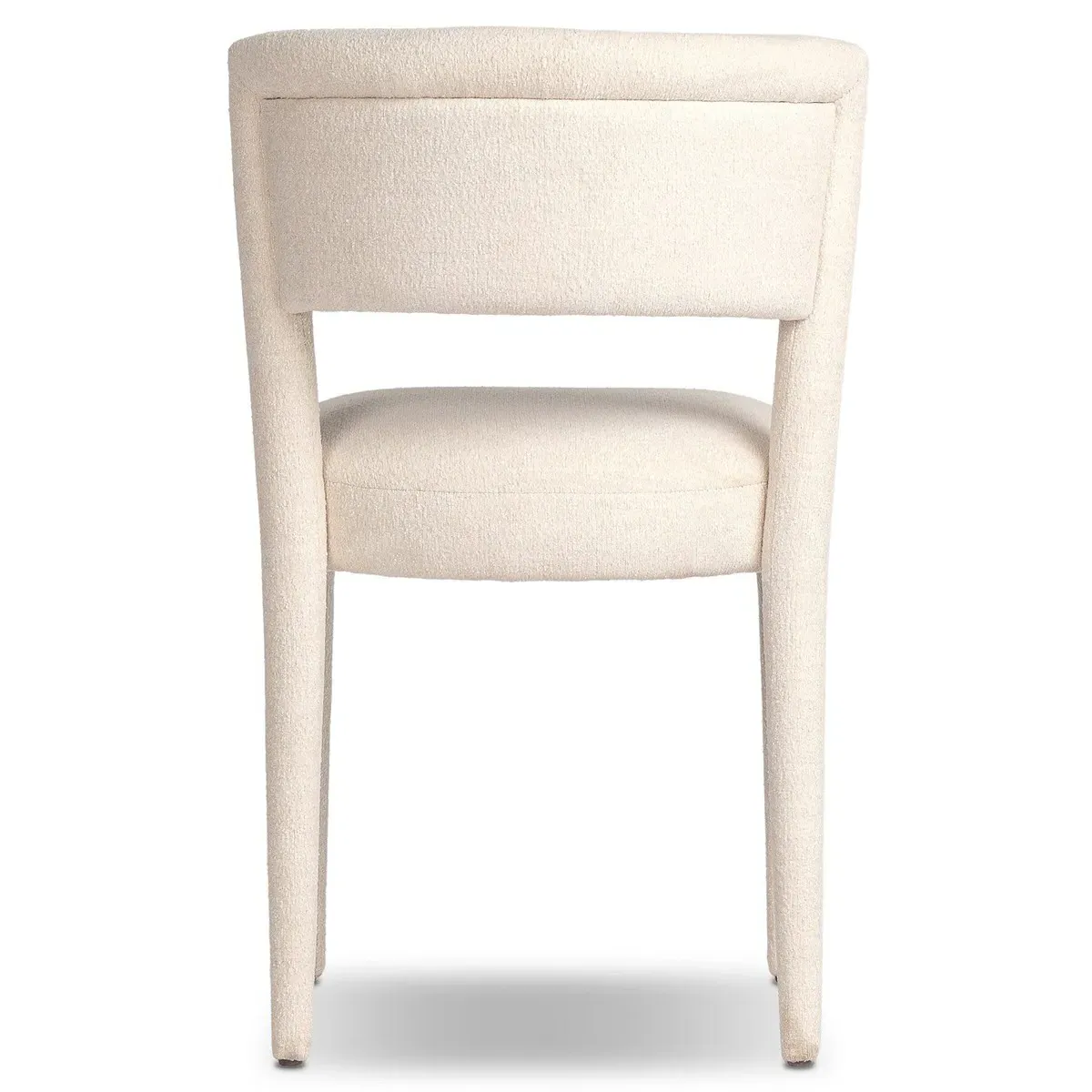 Bridget Dining Chair - White, Performance Fabric
