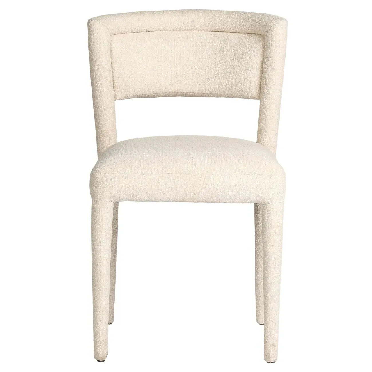 Bridget Dining Chair - White, Performance Fabric image