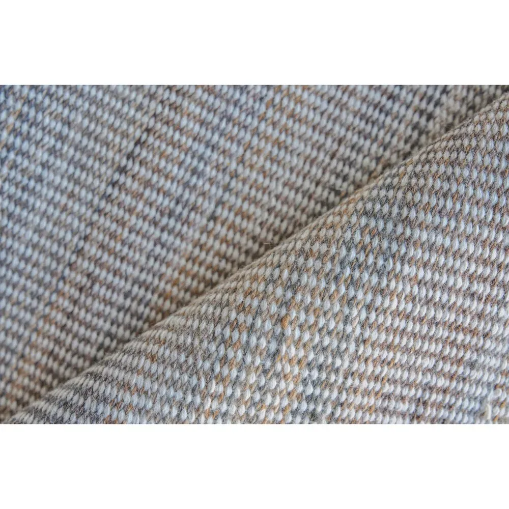 Brielle Striated Indoor Outdoor Rug Sample - Grey, PET