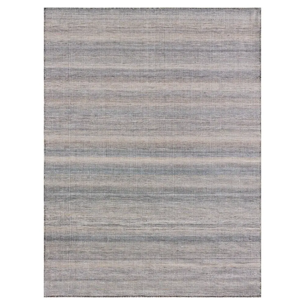 Brielle Striated Indoor Outdoor Rug Sample - Grey, PET image