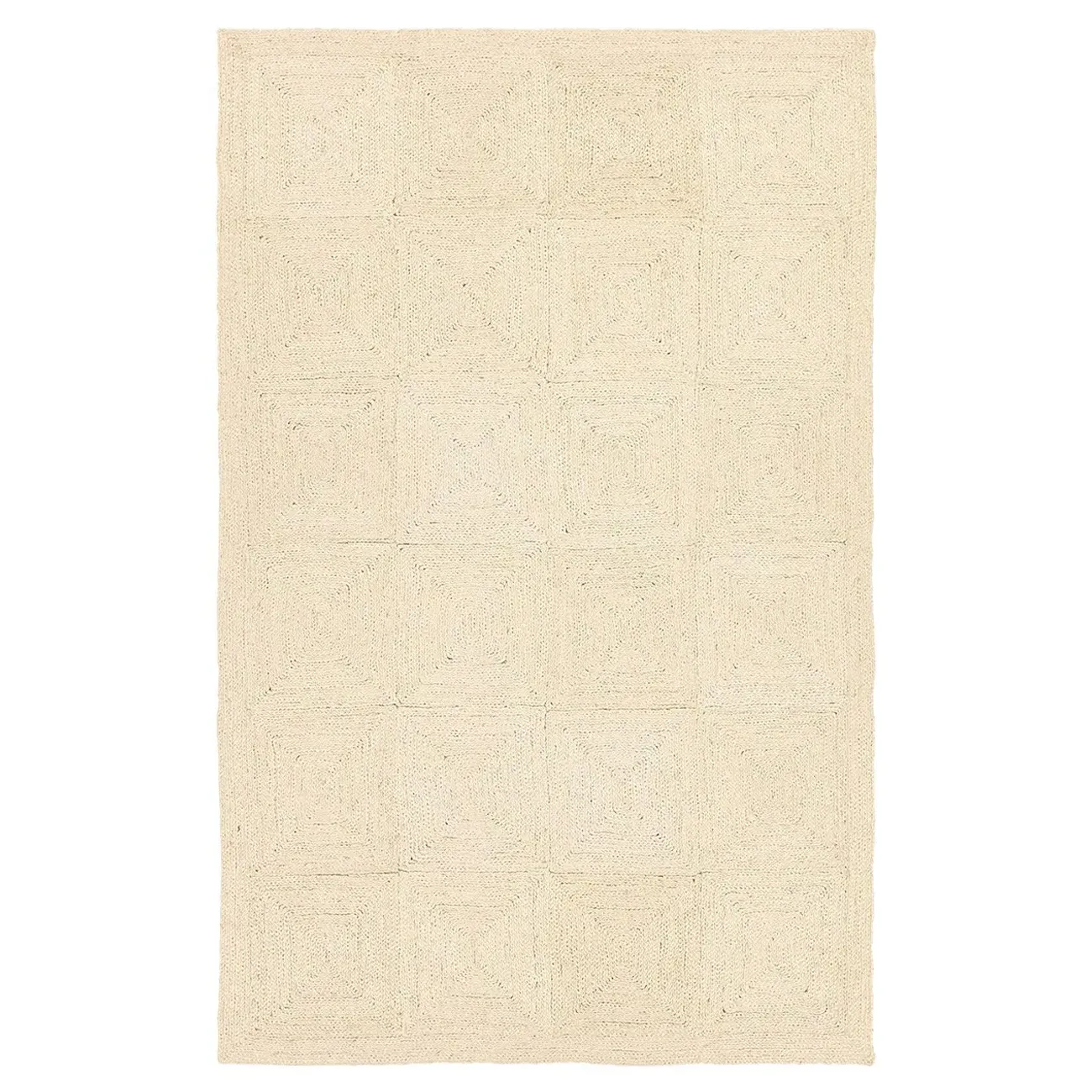 Brigida Handwoven Jute Rug - Cream