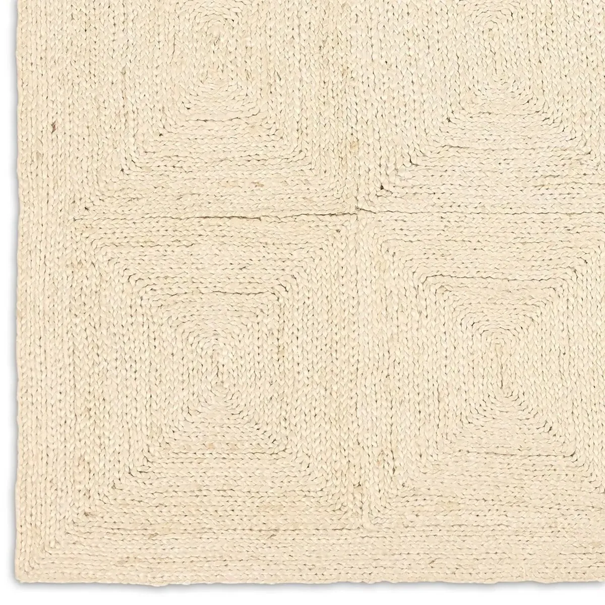 Brigida Handwoven Jute Rug - Cream