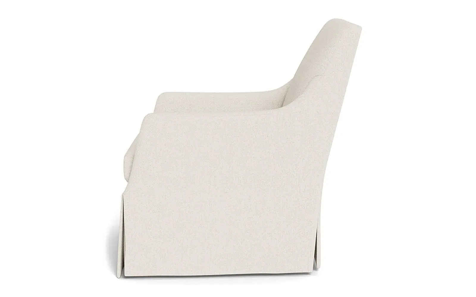 Brigitte Swivel Chair - Mascarpone, Performance Basket Weave