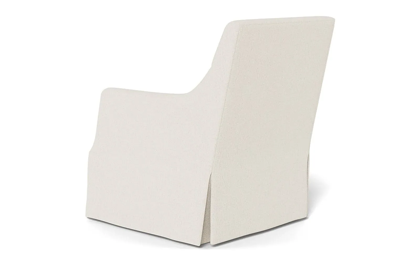 Brigitte Swivel Chair - Mascarpone, Performance Basket Weave