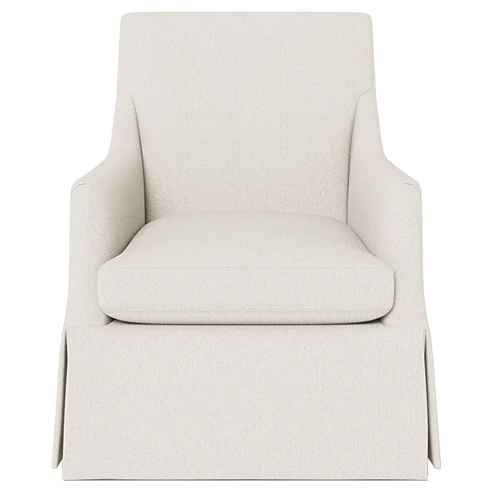 Brigitte Swivel Chair - Mascarpone, Performance Basket Weave image