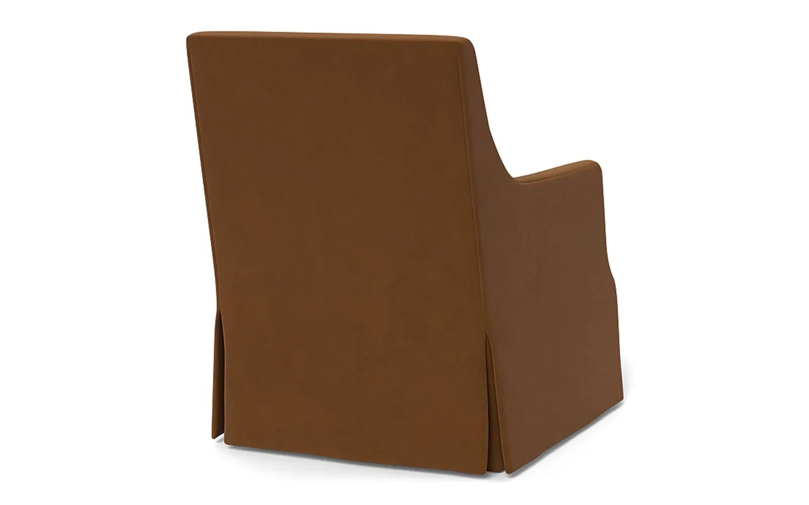 Brigitte Swivel Chair - Spice, Performance Velvet