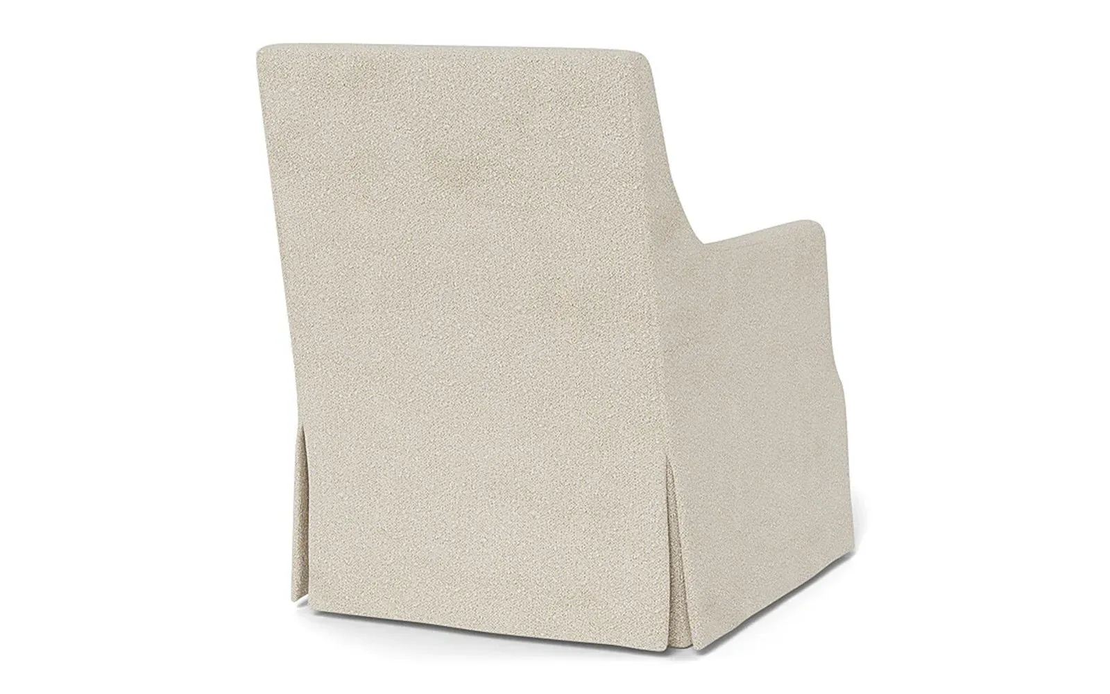 Brigitte Swivel Chair - Sugar Cookie, Performance Boucle