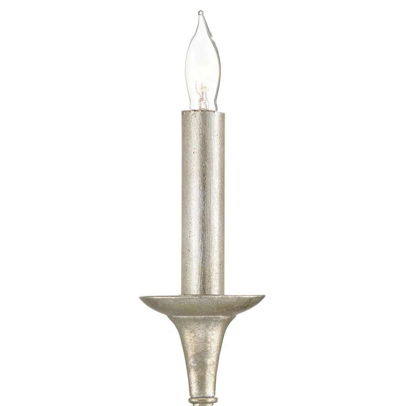 Britanny Linear Chandelier - Champagne, Wrought Iron