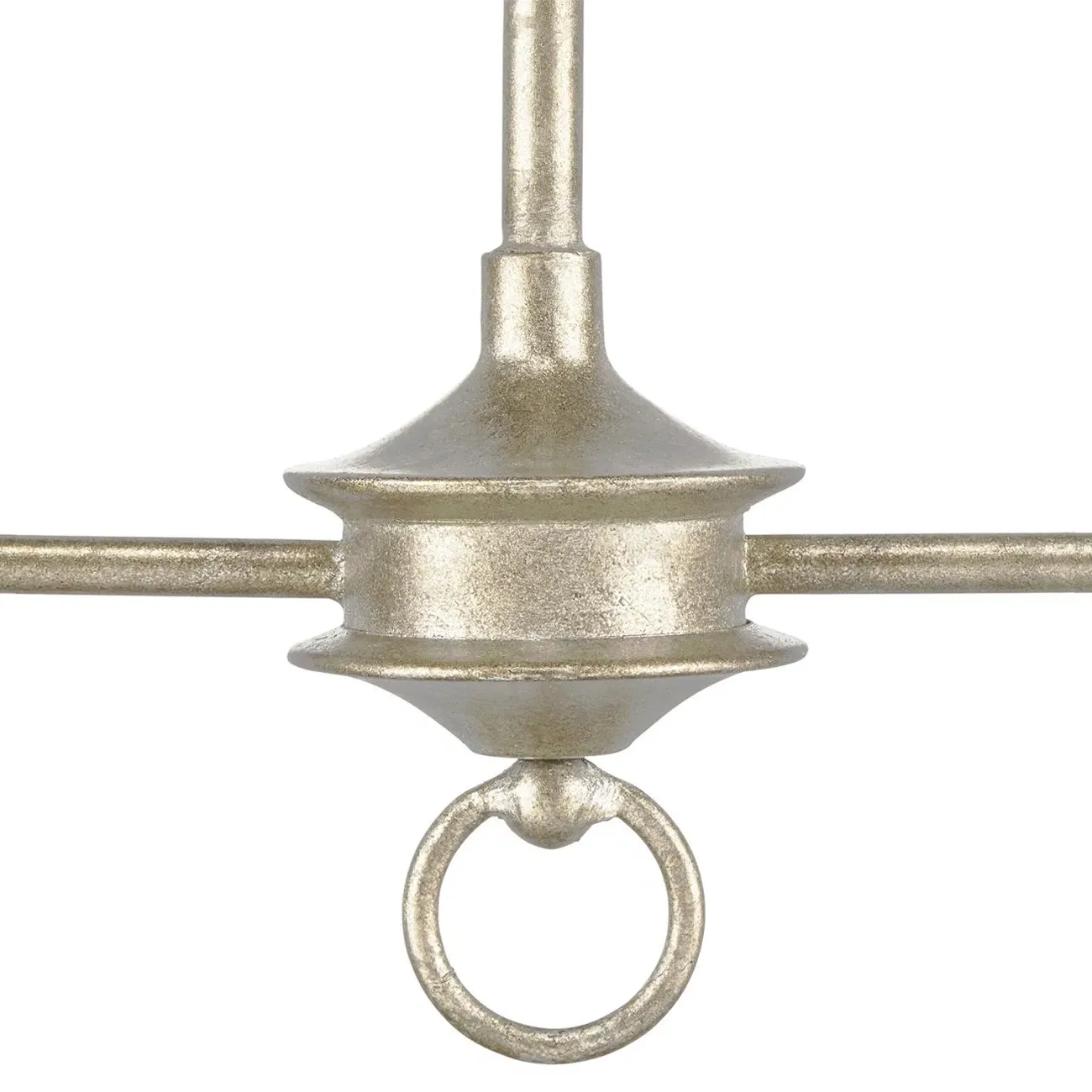 Britanny Linear Chandelier - Champagne, Wrought Iron
