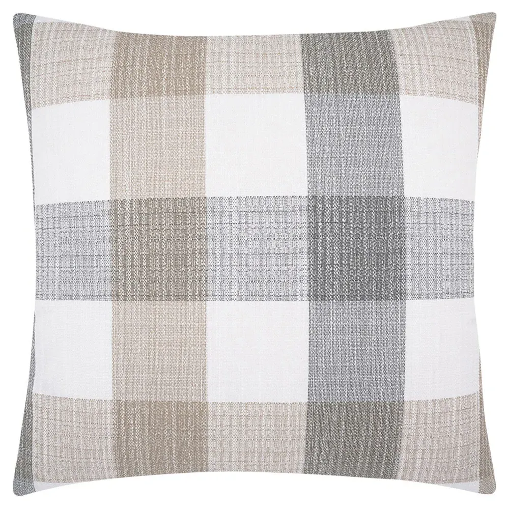 Brittany 22x22 Throw Pillow - Grey, Polyester