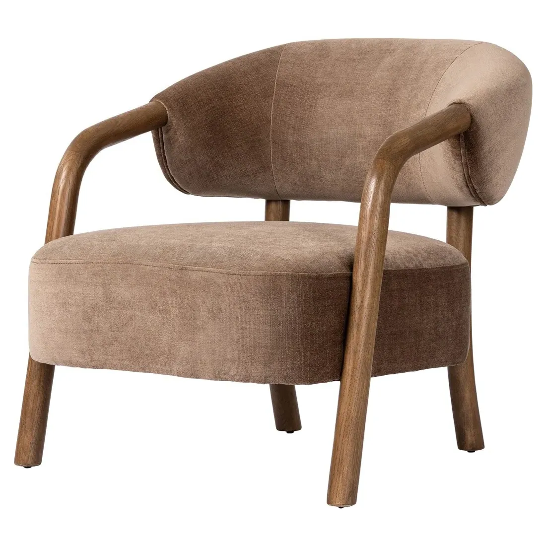 Brodie Altair Arm Chair - Mushroom, Oak image