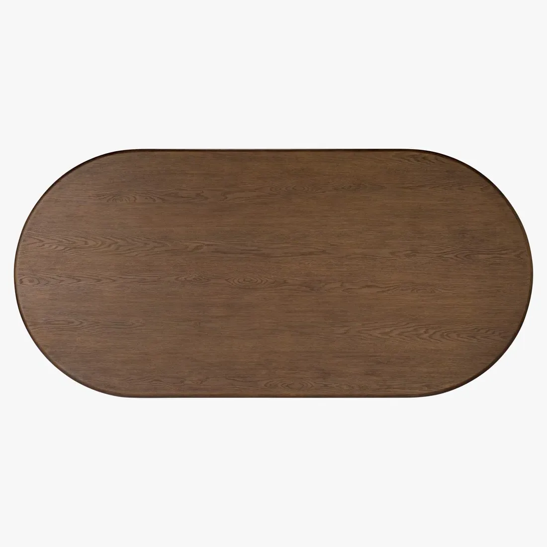 Brooks Oval Dining Table - Dark Brown, Oak