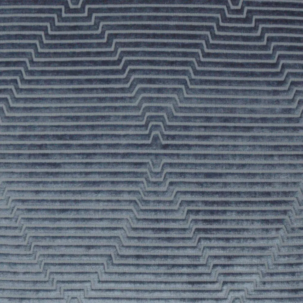 Bruna Textured Feather Down Throw Pillow - Blue