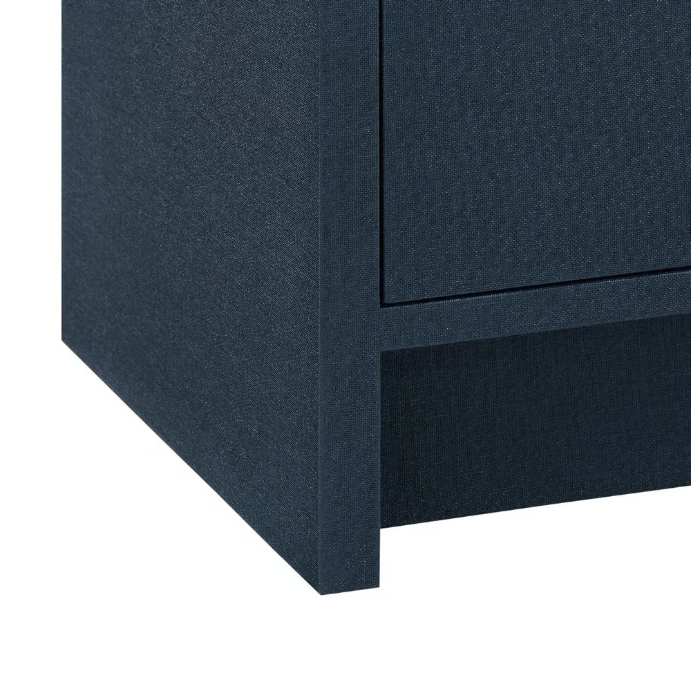 Bryant Double Dresser with Drawers - Navy Blue