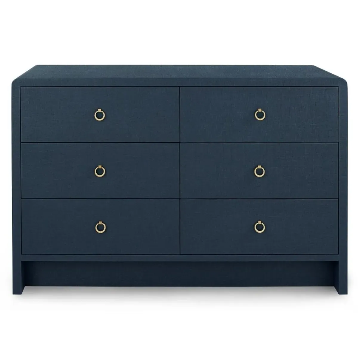 Bryant Double Dresser with Drawers - Navy Blue