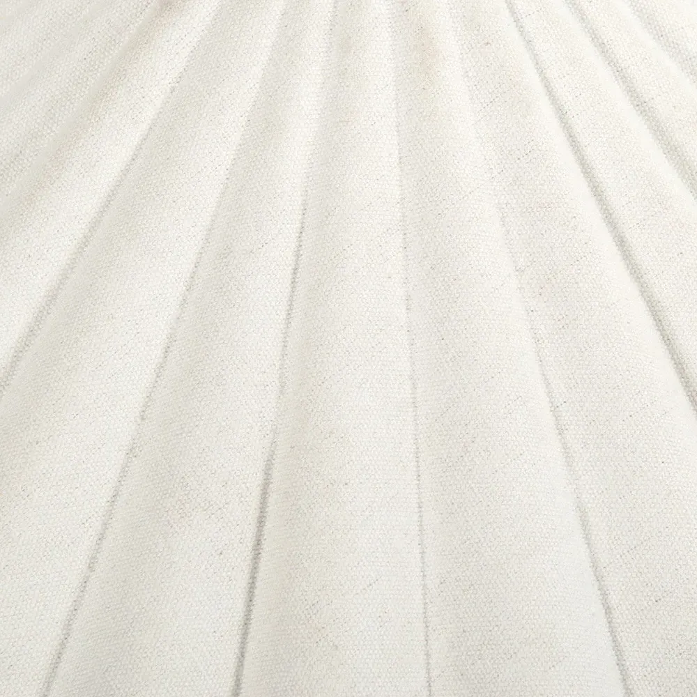 Brynn Scalloped Shade Table Lamp - Cream, Iron