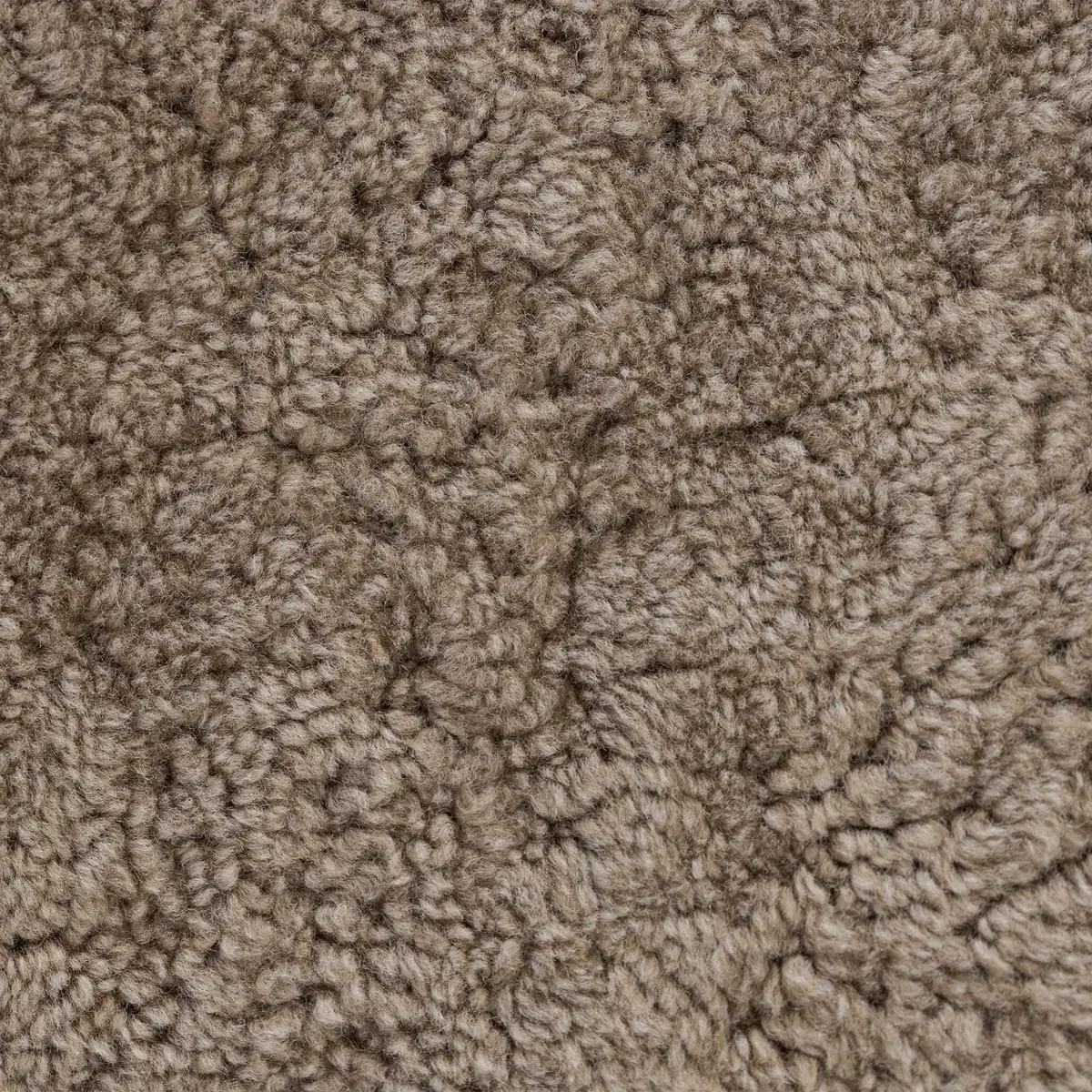 Burke Arm Chair - Taupe, Oak