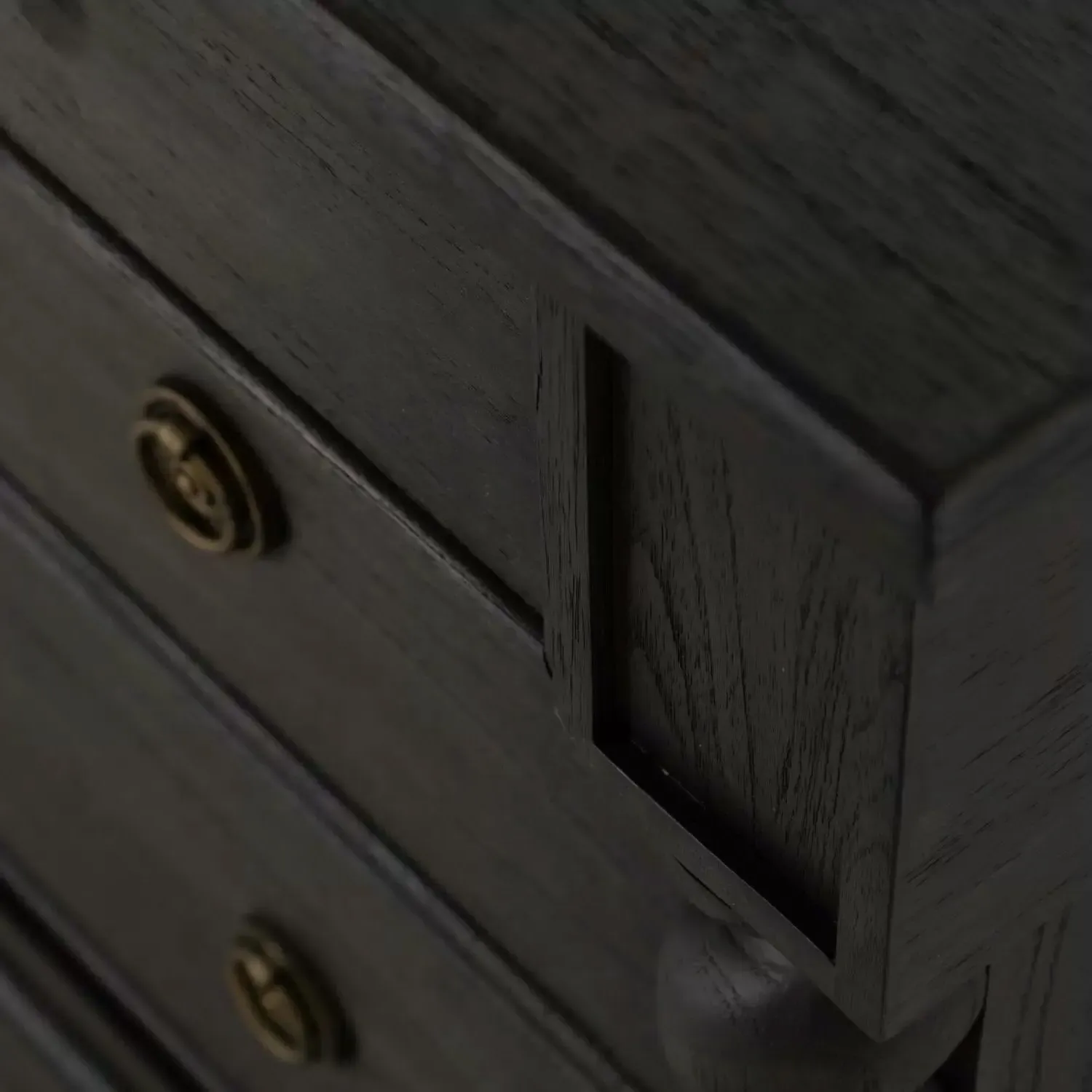 Burkhardt Bachelor Chest - Dark Brown, Mindi Wood