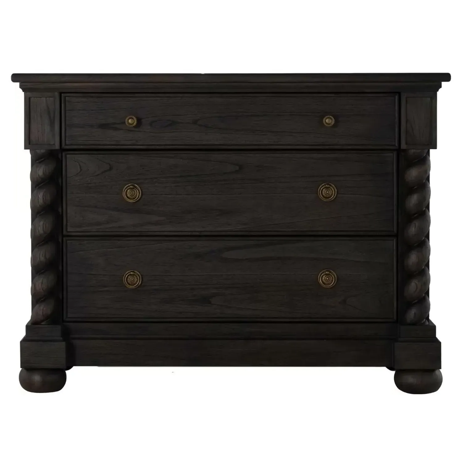 Burkhardt Bachelor Chest - Dark Brown, Mindi Wood image