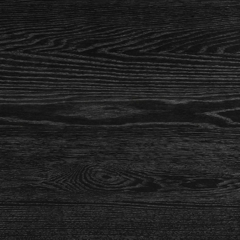 Bush Desk with Pull-Out Surfaces - Distressed Black, Oak