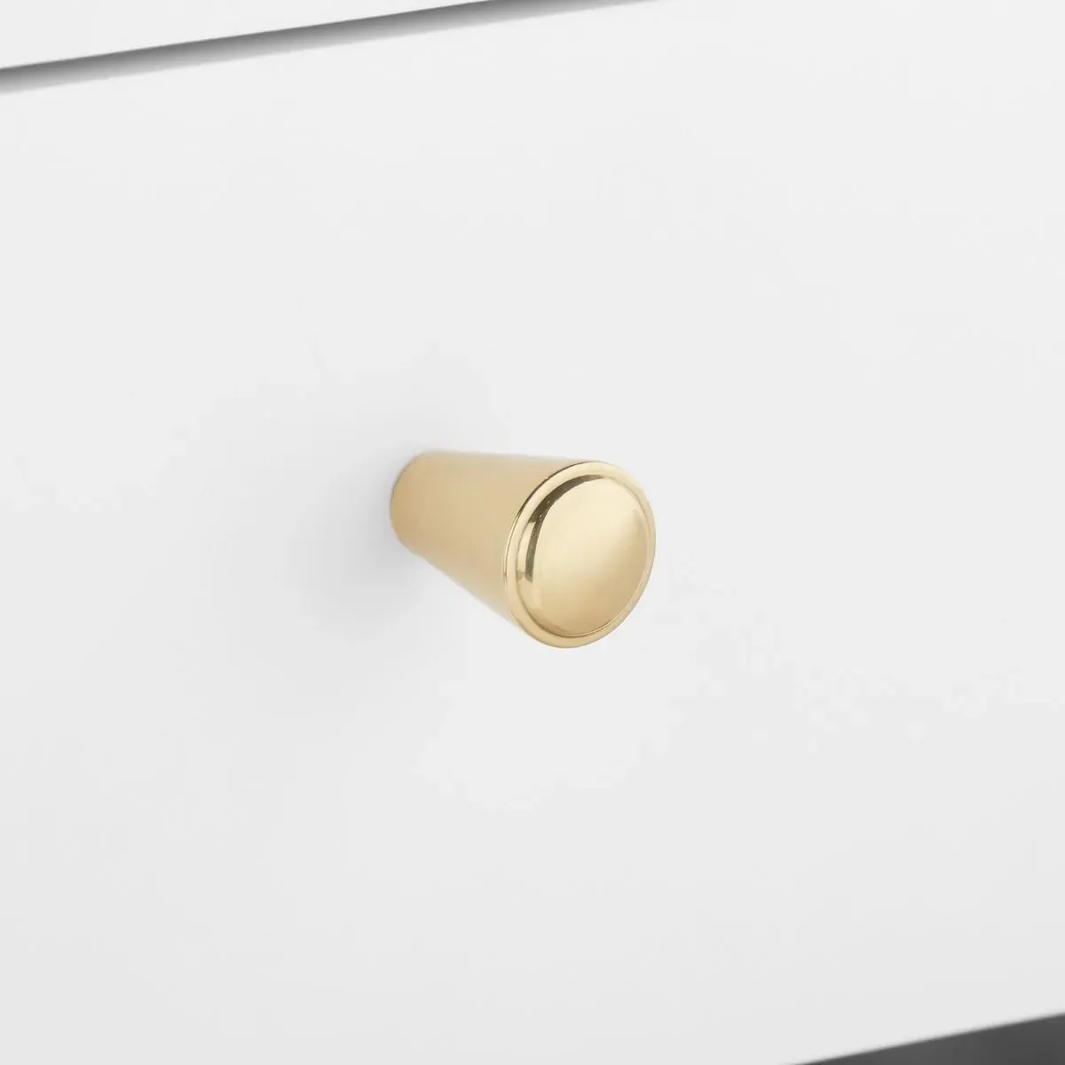 Caanan Side Table with Drawer - White, Wood