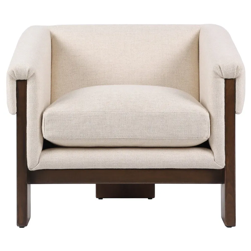 Cabrina Club Chair - Cream, Performance Fabric image
