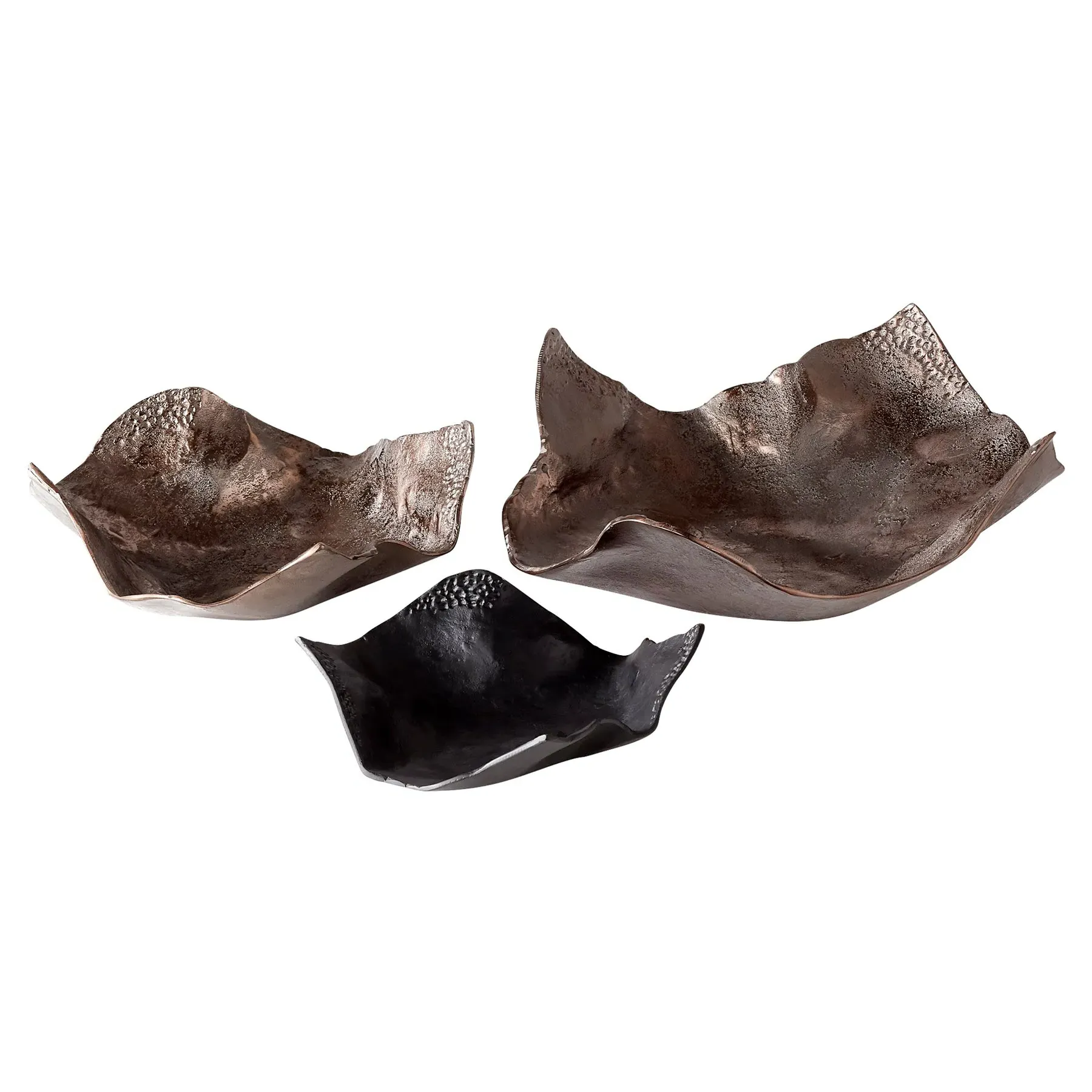 Cadell Large Decorative Tray - Bronze, Aluminum