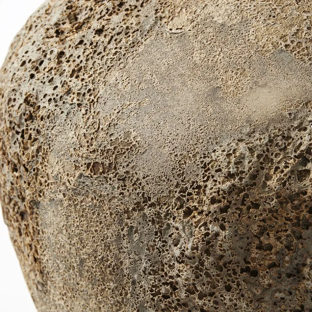 Calista Large Decorative Jar - Sand, Terracotta