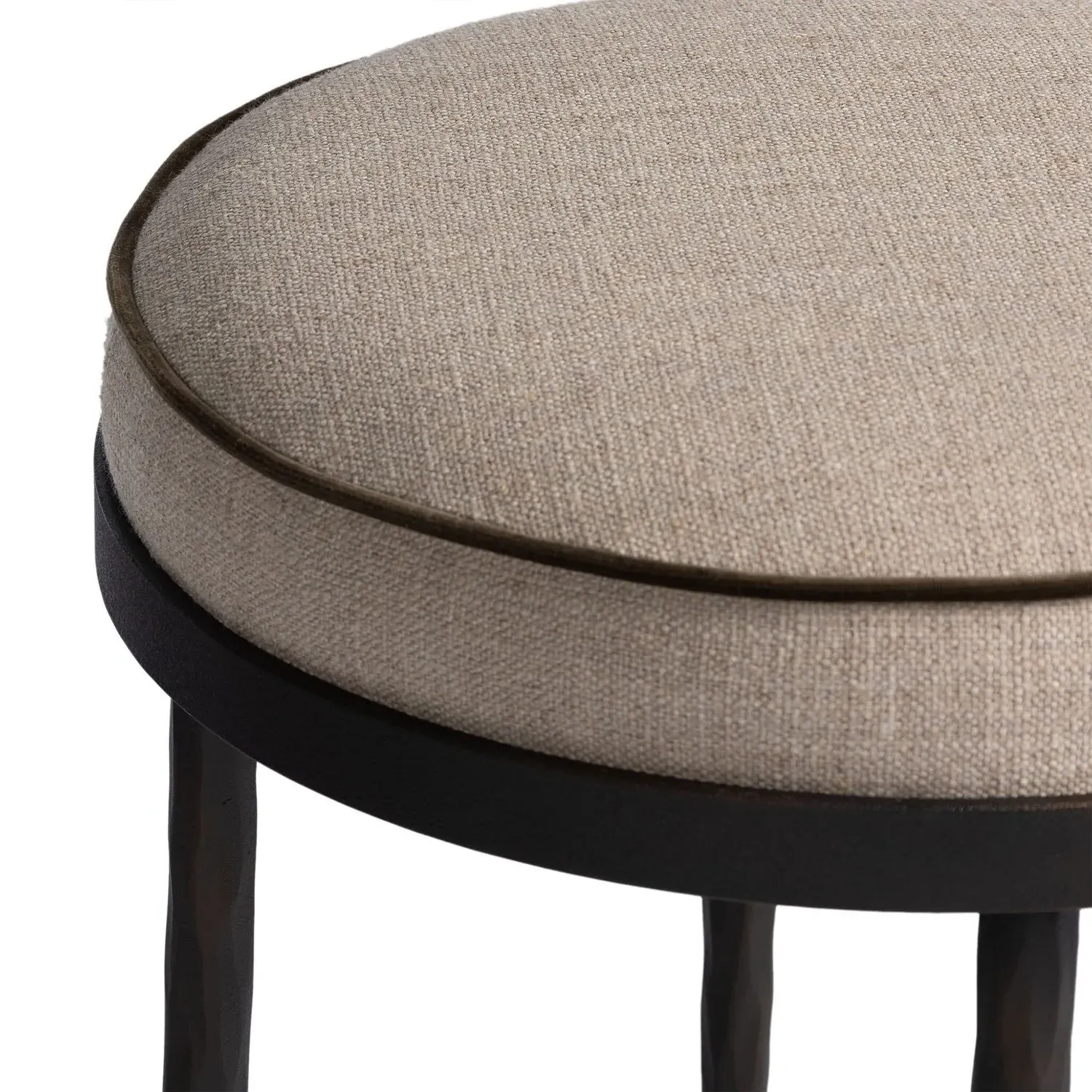 Calix Counter Stool - Beige, Performance Fabric